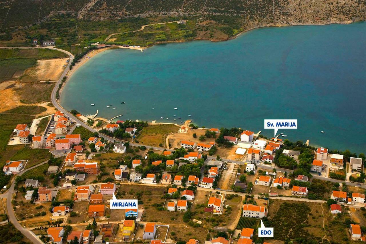 Apartments Mirjana - Stara Novalja Dış mekan fotoğraf